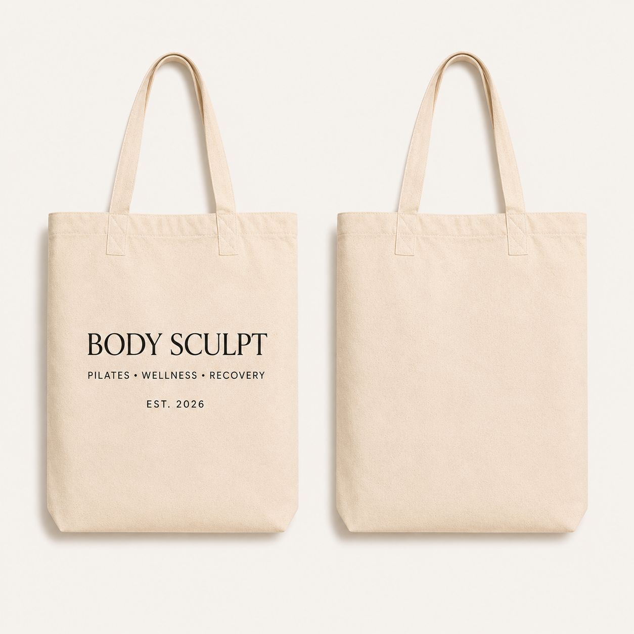 BODY SCULPT Canvas Tote Collection