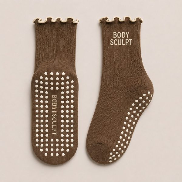 BODY SCULPT Luxe Grip Socks - Image 4