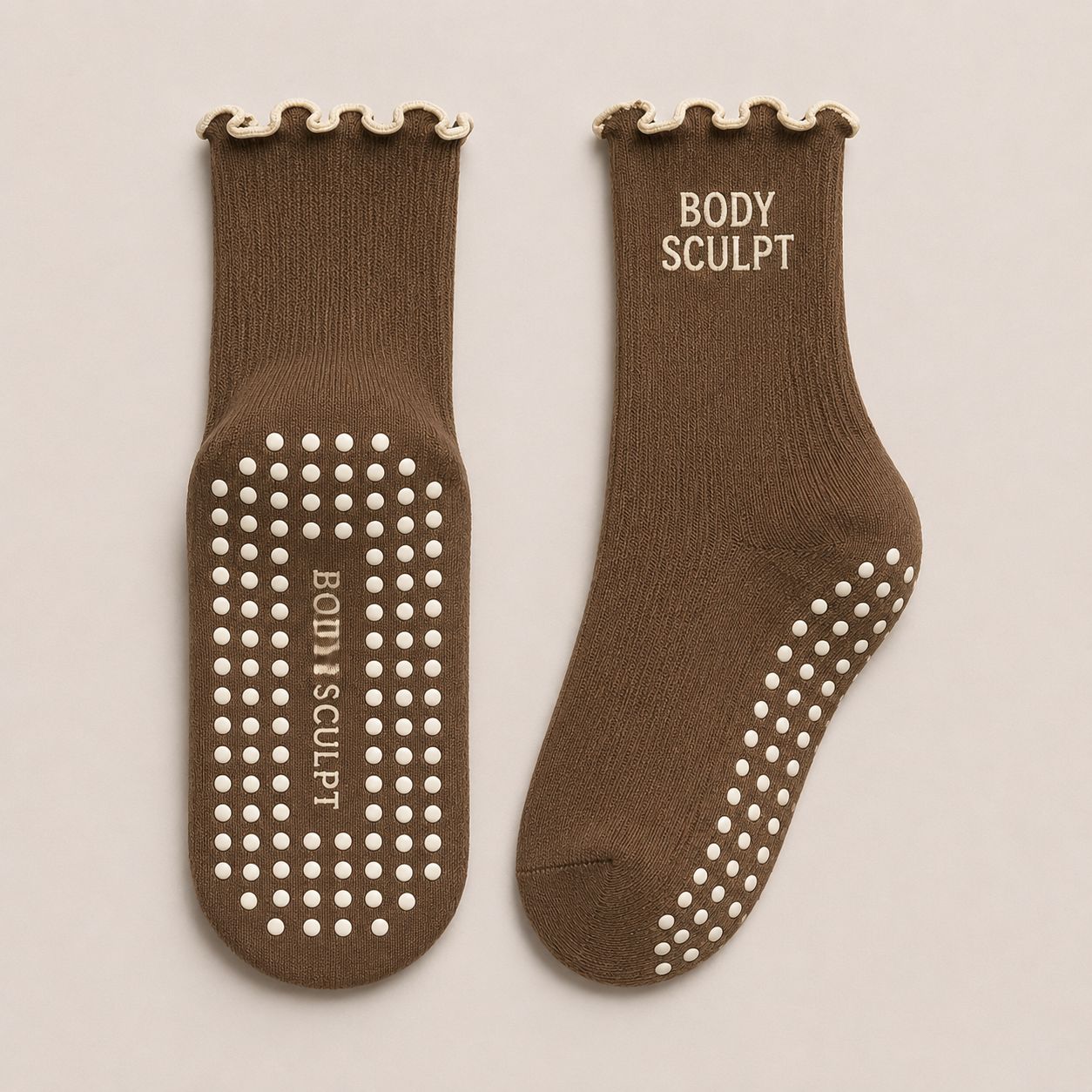 BODY SCULPT Luxe Grip Socks